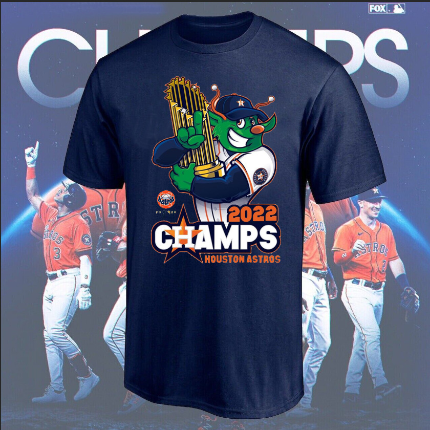 Houston Astros 2022 Champions World Series Baseball Team T Shirt S-3xl Full Size Up To 5xl